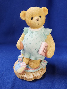 Cherished Teddies "Anxiously Awaiting The Arrival"