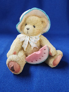 Cherished Teddies "Monthy Friends, Julie (July) - A Day In The Park"