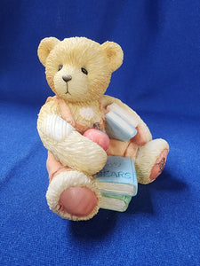 Cherished Teddies "Monthy Friends, Seth (September) - School Days"