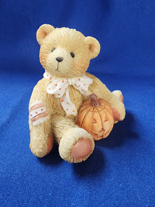 Cherished Teddies "Monthy Friends, Oscar (October) - Sweet Treats"