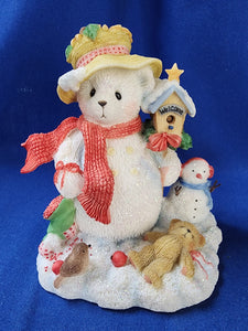 Cherished Teddies "Merry - In The Meadow We Can Build A Snowman"