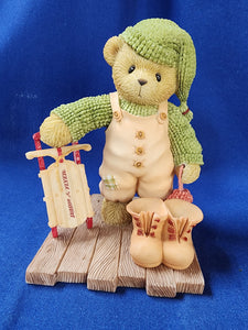 Cherished Teddies "Herbert - The Snow Suits Me Just Fine"