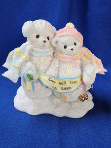 Cherished Teddies "Hayward & Effie - Love Will Keep Us Warm"