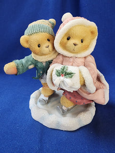 Cherished Teddies "Keith & Deborah - The Holidays Are Twice As 'Ice"