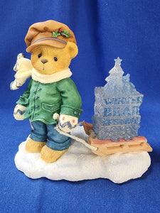 Cherished Teddies "James - Going My Way For The Holidays"