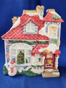 Cherished Teddies "Our Cherished Neighborhood - Christmas Decorated House"