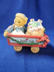 Cherished Teddies "Santa Express- Tony - A First Class Delivery For You"