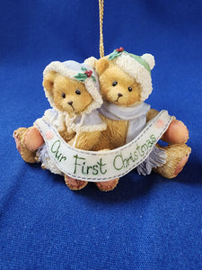 Cherished Teddies "Our 1st Christmas, Ornament"