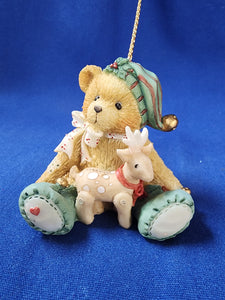 Cherished Teddies "Bear with Deer, Ornament"