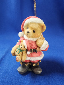 Cherished Teddies "Santa Bear, Ornament"