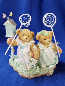 Cherished Teddies "Farrah and Annabel - You've Caught My Heart"