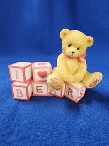 Cherished Teddies "I Love Bears Letters"