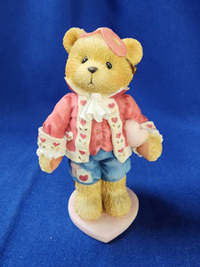 Cherished Teddies "Darrel - Love Unveils A Happy Heart"