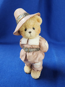 Cherished Teddies "Jedediah - Giving Thanks For Friends"