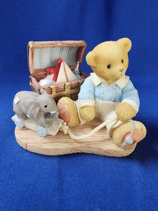 Cherished Teddies "Wilfred - A Lifetime Of Friendship...A Trunk Full Of Memories"