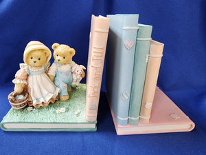 Cherished Teddies "Jack and Jill Book Ends"