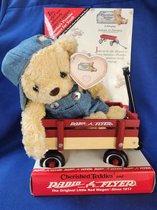 Cherished Teddies "Plush Radio Flyer"