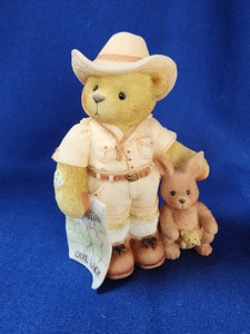 Cherished Teddies "Across The Seas, Bazza (Australia) - I'm Lost Down Under Without You"