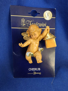 Fontanini "Cherub with Lantern Ornament"