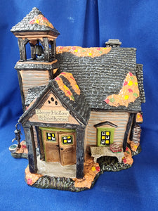 Halloween "Sleepy Hollow Schoolhouse"