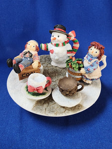 Raggedy Ann & Andy "Christmas Tea Set"