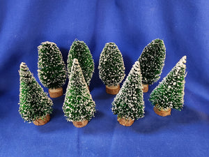 Department 56 General Accessories "Frosted Topiary Trees"