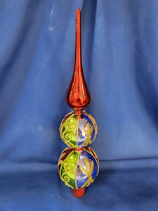 Kurt S. Adler "Multiple Colors Finial"