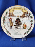 Pooh & Friends "Christmas 1988, Plate"