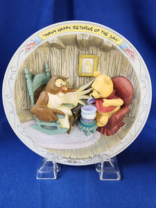 Pooh & Friends "Many Happy Returns Of The Day, Plate"