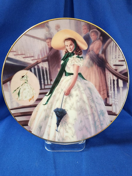 Gone With The Wind "The Green Sprigged Dress, Plate" RC Gifts Gone With The Wind "The Green Sprigged Dress, Plate" RC Gifts