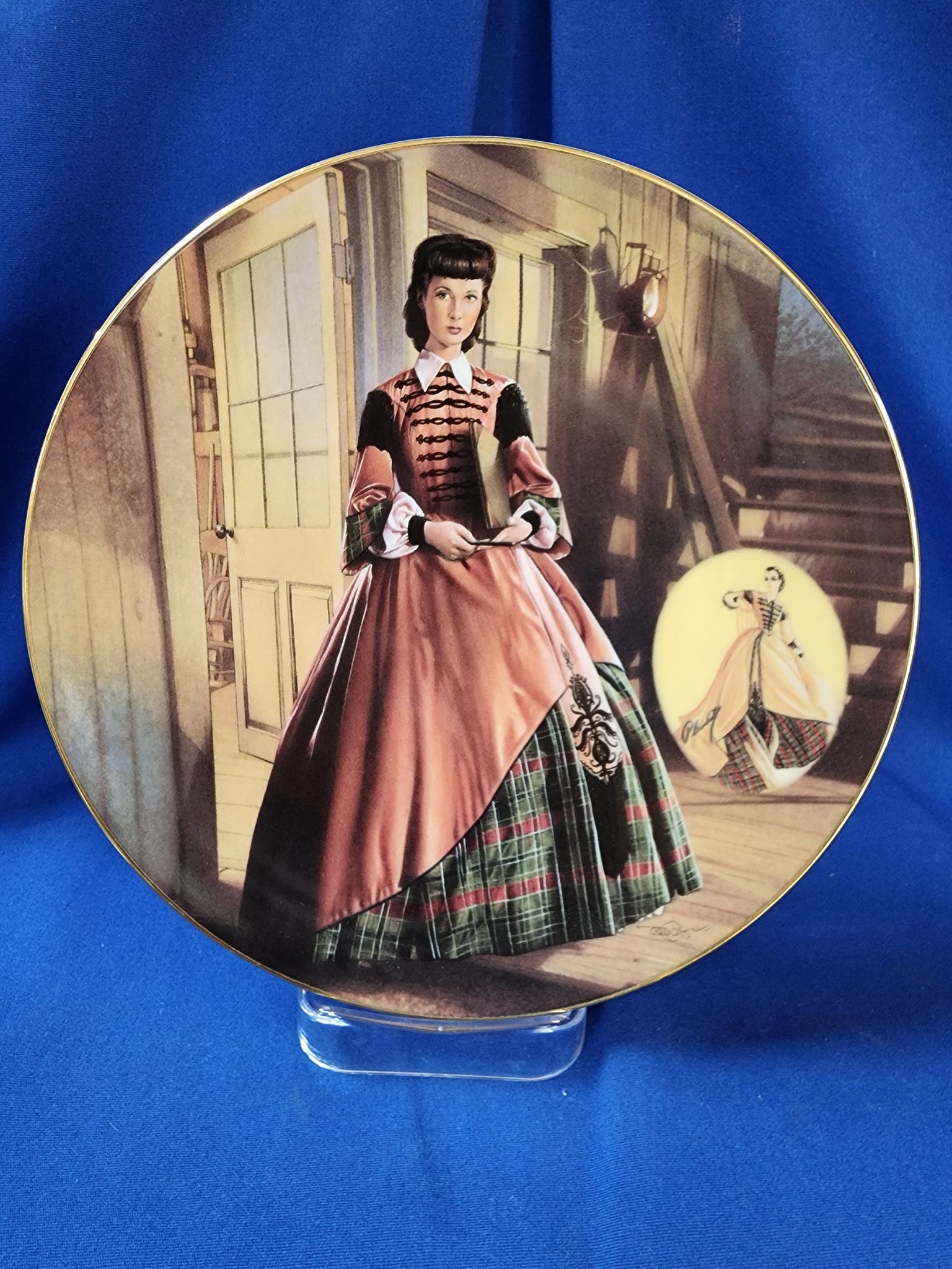 Gone With The Wind "Plaid Business Attire, Plate" RC Gifts Gone With The Wind "Plaid Business Attire, Plate" RC Gifts