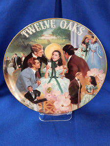 Gone With The Wind "Scarlett: Belle Of The Twelve Oaks Barbecue, Musical Plate"