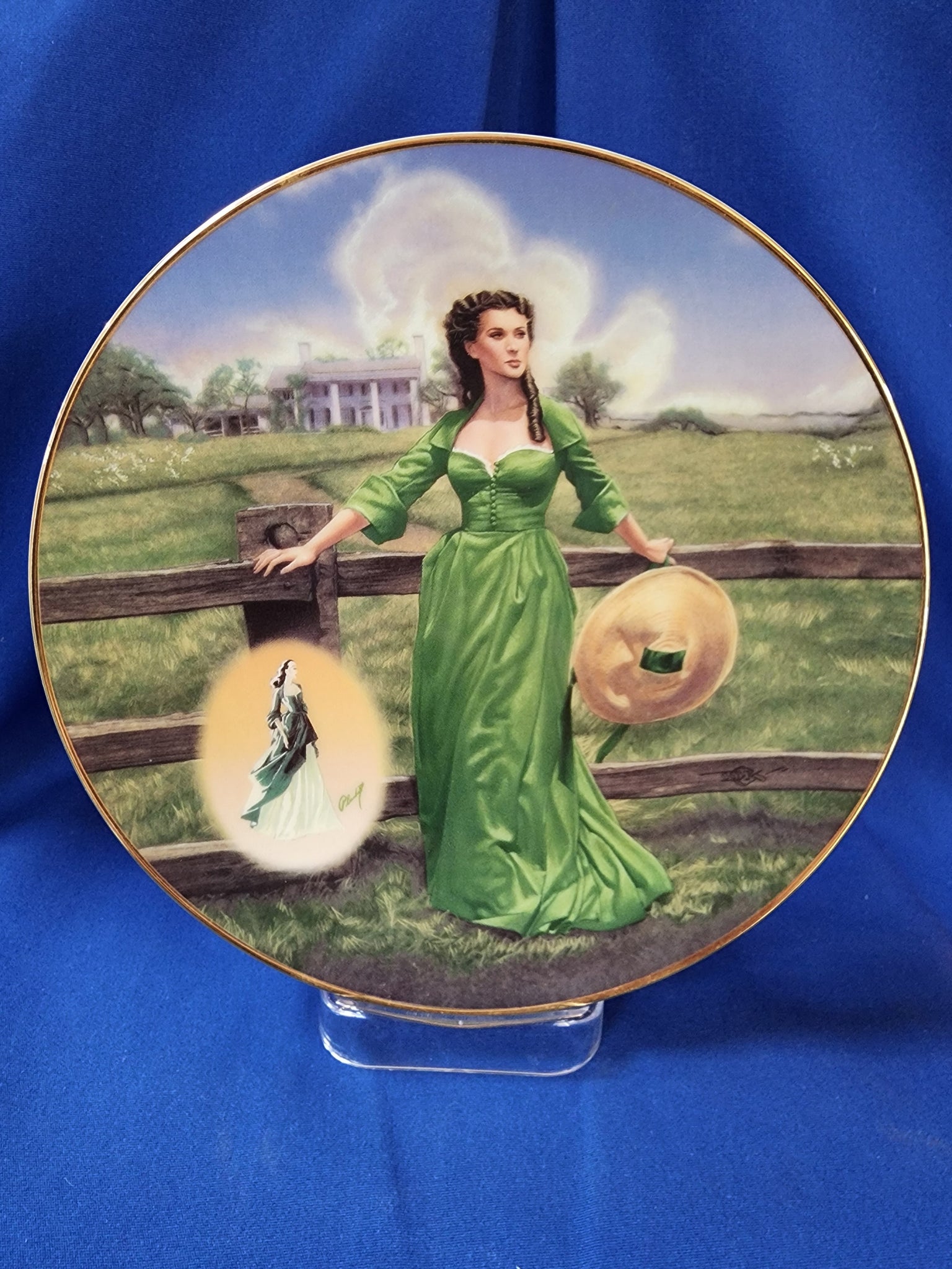 Gone With The Wind "The Final Out-take: The Green Muslin Dress, Plate" Gone With The Wind "The Final Out-take: The Green Muslin Dress, Plate"