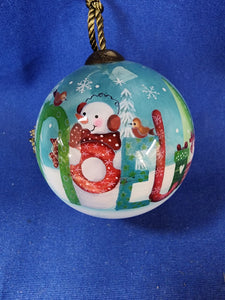 Ne'Qwa Art "Snowman Noel"