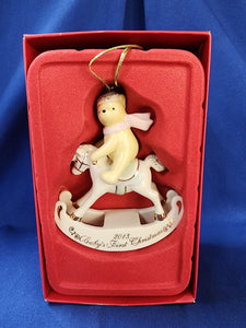 Pooh & Friends "Lenox 2013 Baby's First Christmas Ornament"