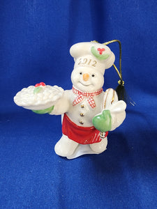 Lenox "Snowman 2012 Ornament"