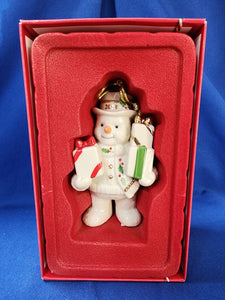 Lenox "Snowman 2018 Ornament"