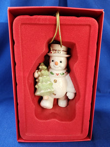 Lenox "Snowman 2015 Ornament"