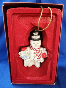 Lenox "Snowman 2007 Ornament"