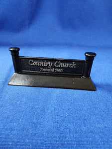 Froma Vitrum "Country Church sign"