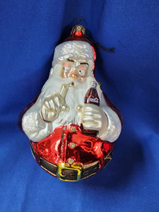 Coca-Cola "Blown Glass Ornament by Kurt S. Adler"