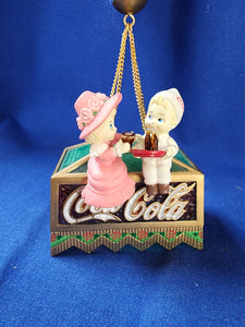 Coca-Cola "Have a Coke and a Smile Ornament by Enesco Treasury"