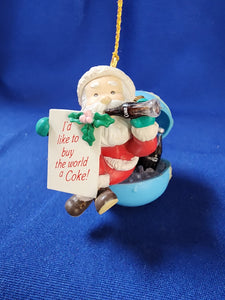 Coca-Cola "A World Of Good Taste Ornament by Enesco Treasury"