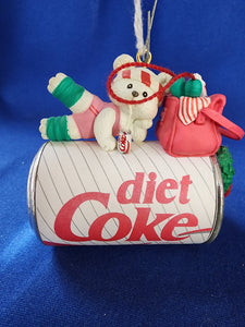 Coca-Cola "Exercising Good Taste Ornament by Enesco Treasury"