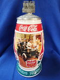 Coca-Cola "Historical Slogans Stein Series, First in the Series by Anheuser-Busch"