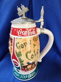 Coca-Cola "Historical Slogans Stein Series, First in the Series by Anheuser-Busch"