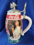 Coca-Cola "Historical Slogans Stein Series, Second in the Series by Anheuser-Busch"