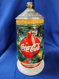 Coca-Cola "Candy Cane Stein by Anheuser-Busch"