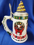 Coca-Cola "Musical Christmas Tree Stein by Anheuser-Busch"