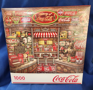 Coca-Cola "History, 1,000 pc puzzle by Springbok"